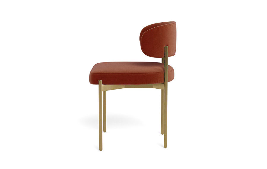 Hollis Metal Framed Upholstered Chair thumbnail 3