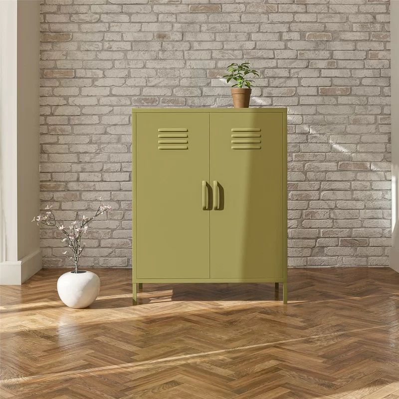 Gioia Steel 2 Door Accent Cabinet thumbnail 2