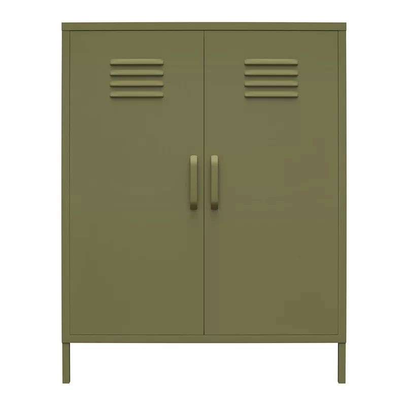 Gioia Steel 2 Door Accent Cabinet thumbnail 3