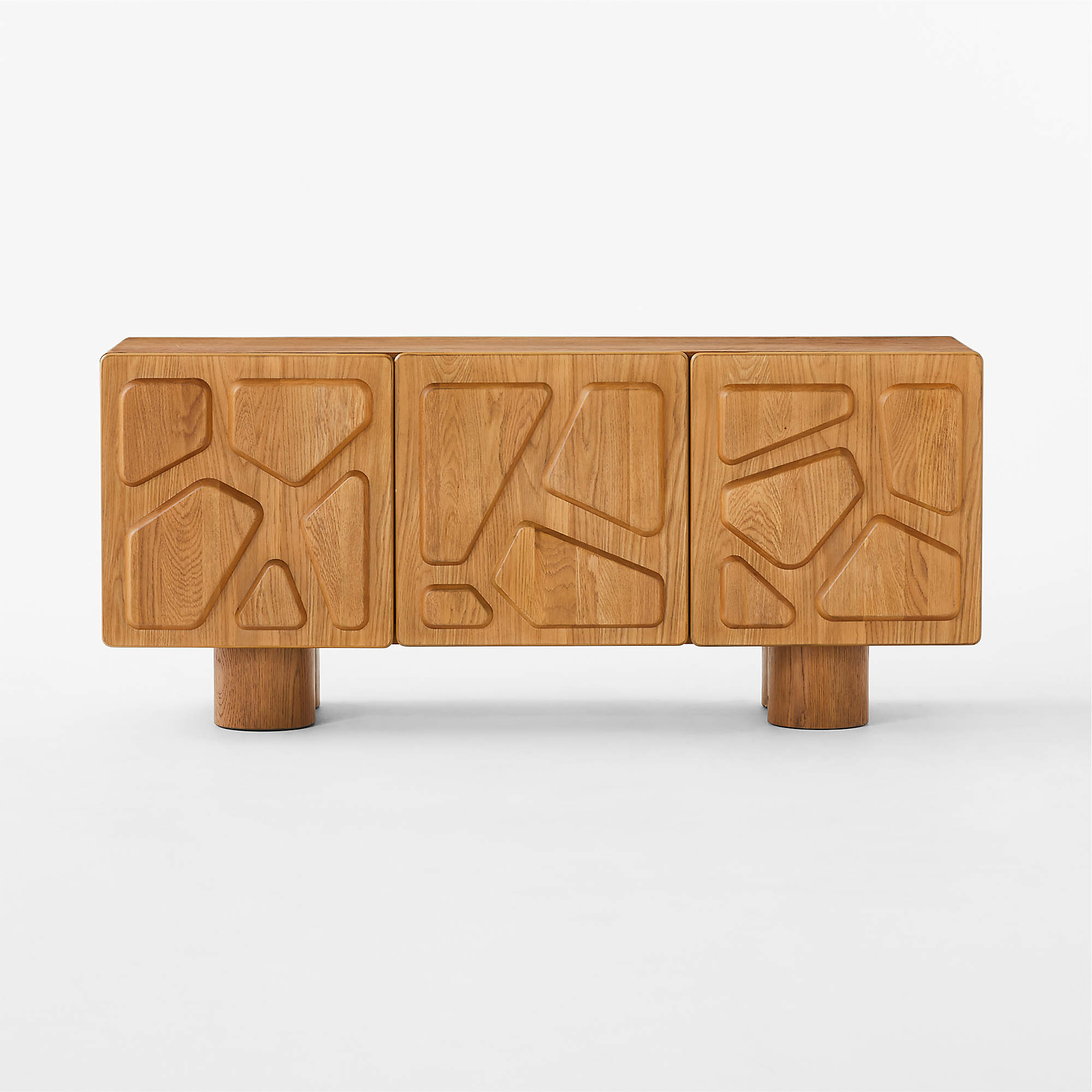 Perth Carved Wood Credenza thumbnail 3
