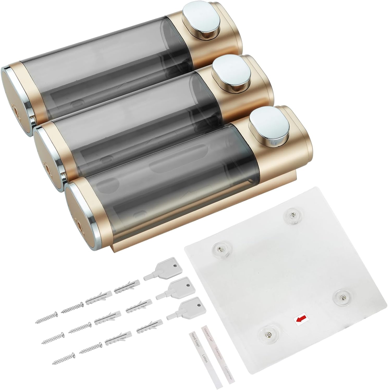 Shampoo and Conditioner Dispenser thumbnail 3