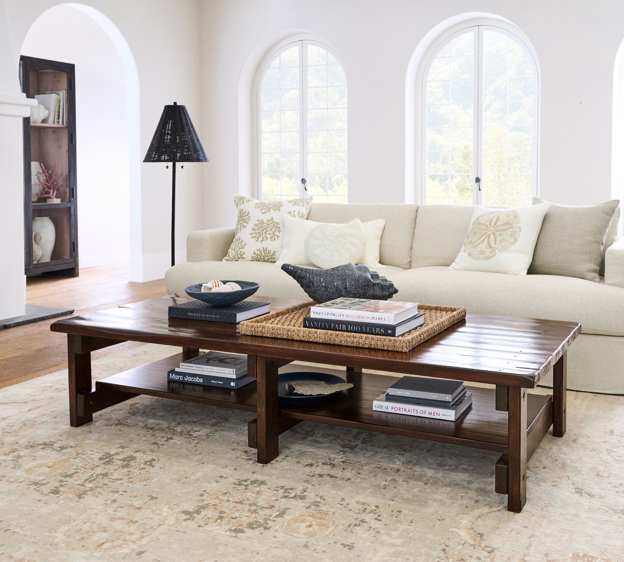 Auburn Rectangular Grand Coffee Table thumbnail 2