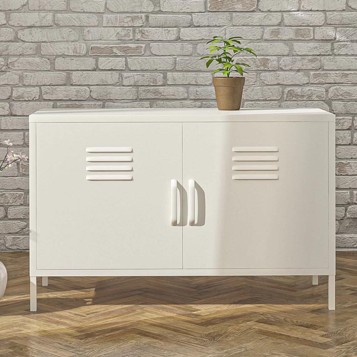 Gioia Steel 2 Door Accent Cabinet thumbnail 2