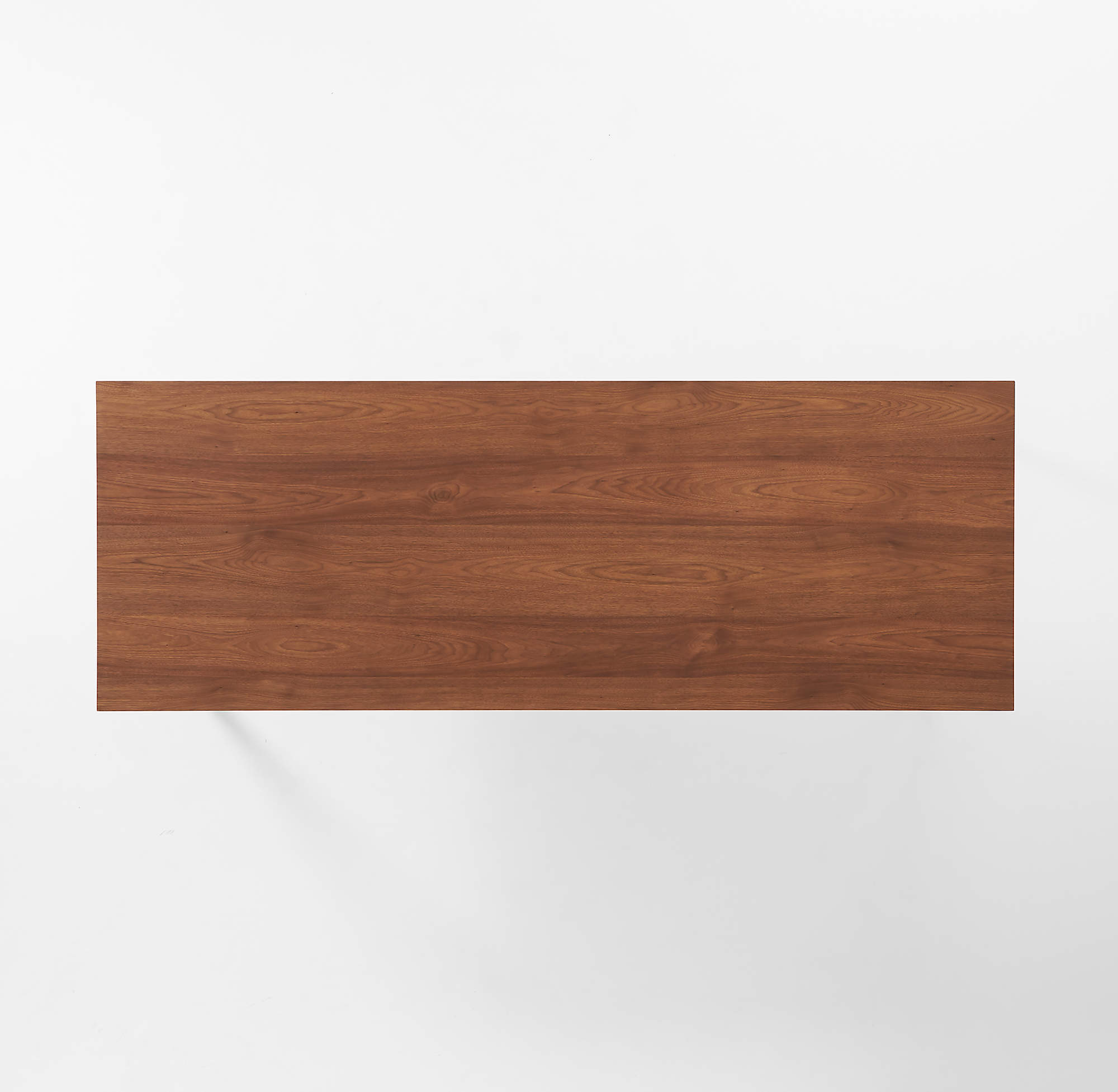 Aqua Virgo Rectangular Walnut Wood Dining Table thumbnail 5