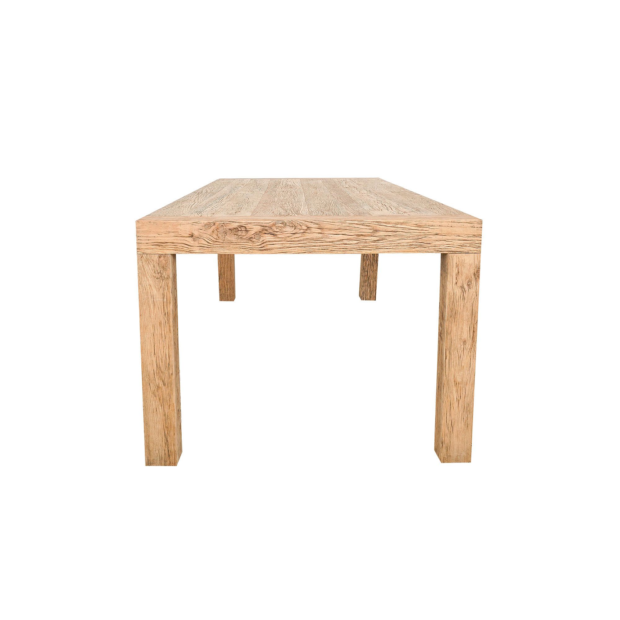 Solid Reclaimed Wood Dining Table thumbnail 3