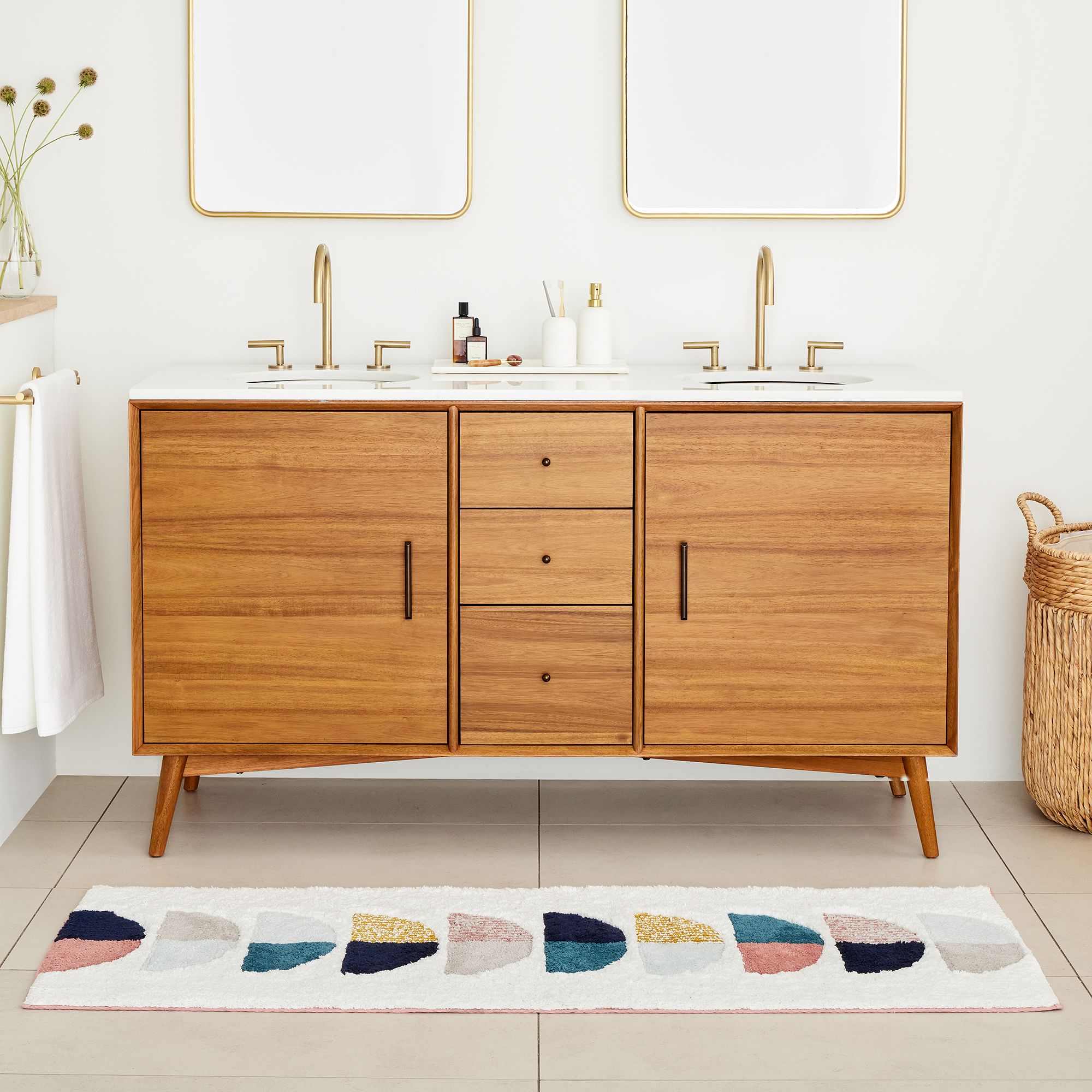 Half Moons Bath Mat thumbnail 2