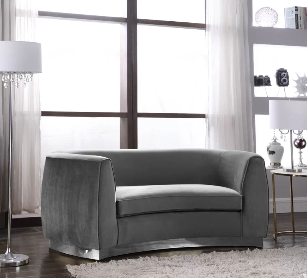 Breccan Upholstered Loveseat thumbnail 2