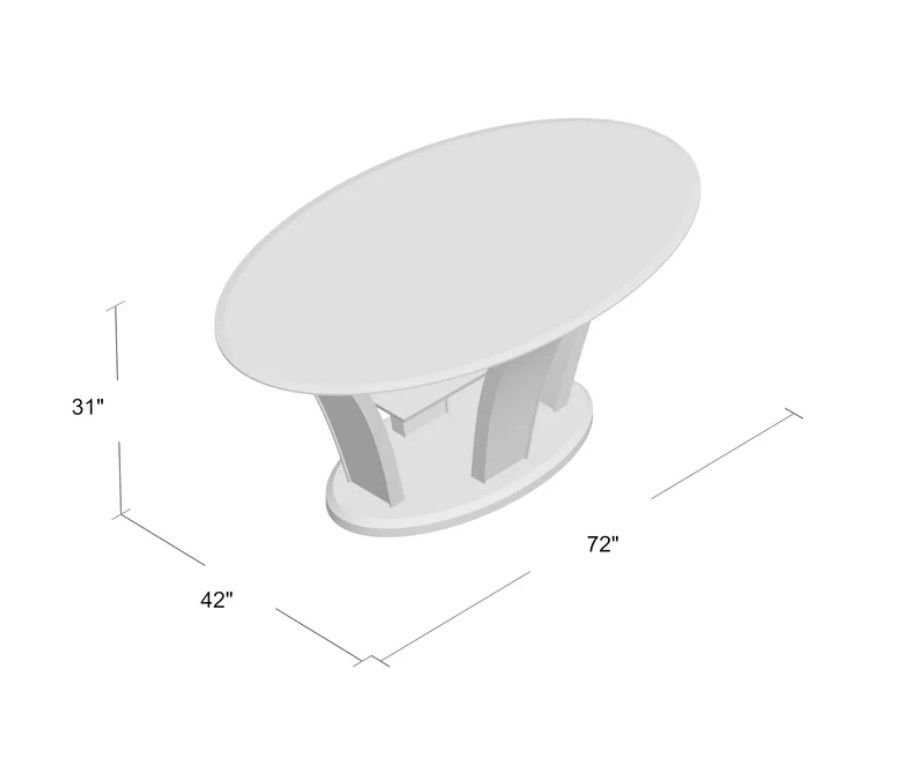 Cushing 42'' Pedestal Dining Table thumbnail 2