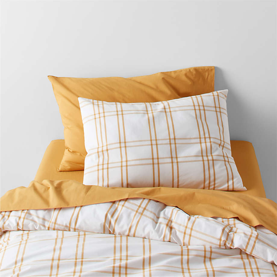 Stax Savannah Yellow Yarn Dyed Pillow Sham thumbnail 2