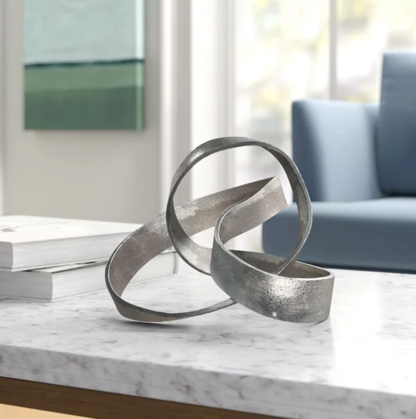 Samara Metal Knot Sculpture thumbnail 2