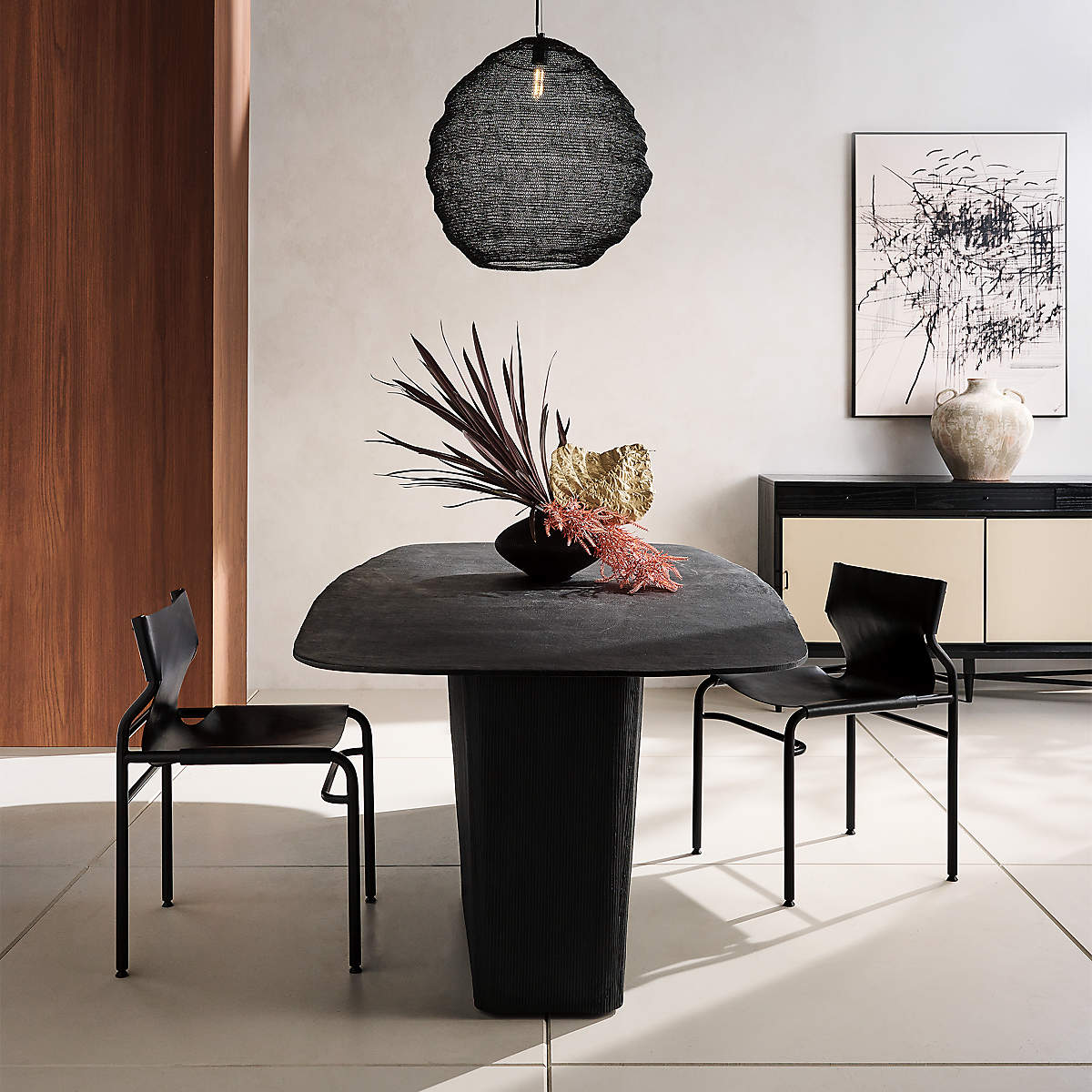 ORIGIN CAST METAL DINING TABLE 84" thumbnail 3