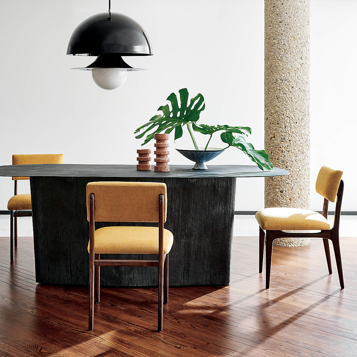 ORIGIN CAST METAL DINING TABLE 84" thumbnail 4