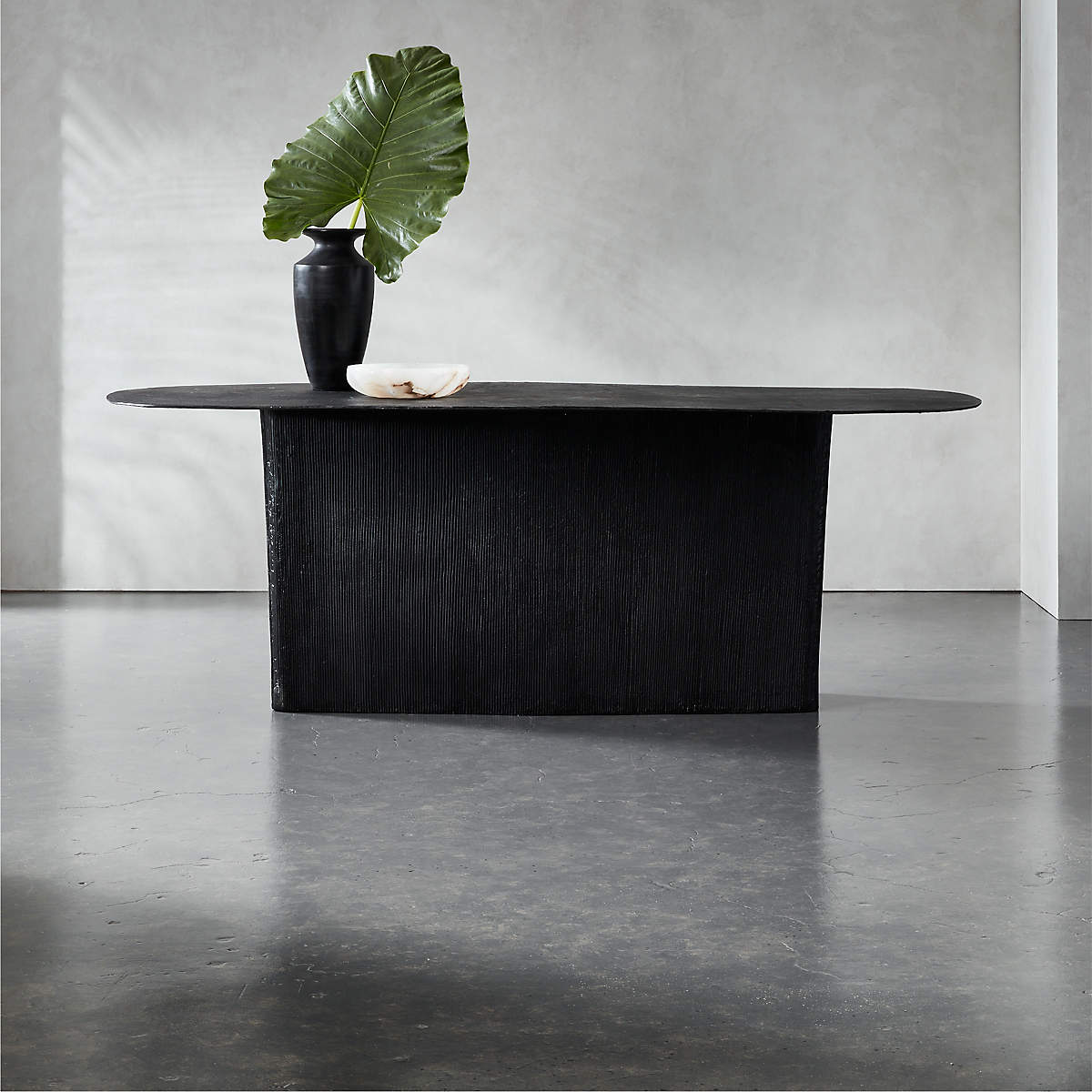 ORIGIN CAST METAL DINING TABLE 84" thumbnail 5