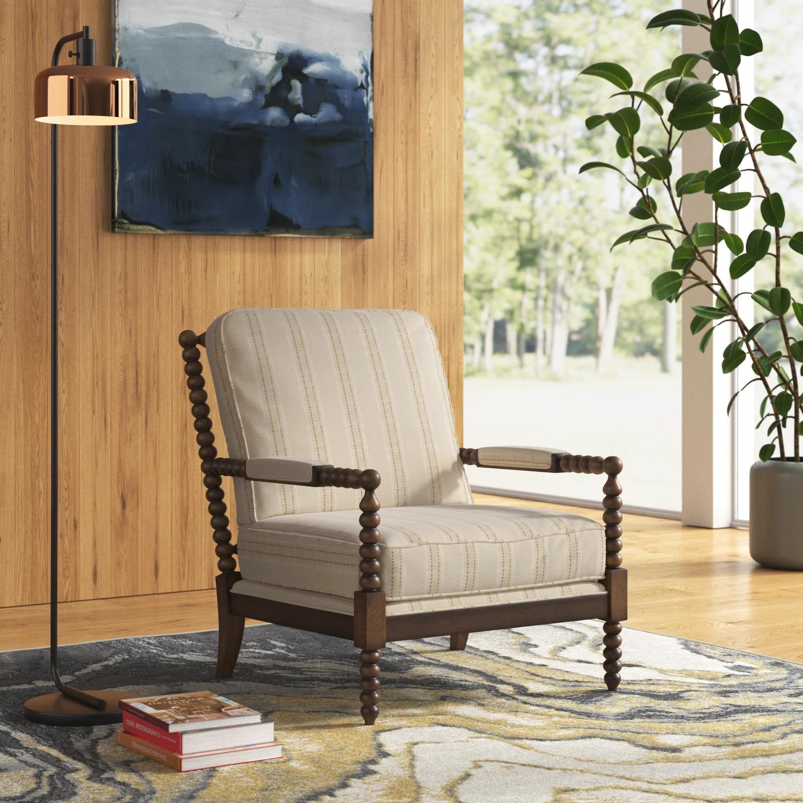 Upholstered Armchair thumbnail 2