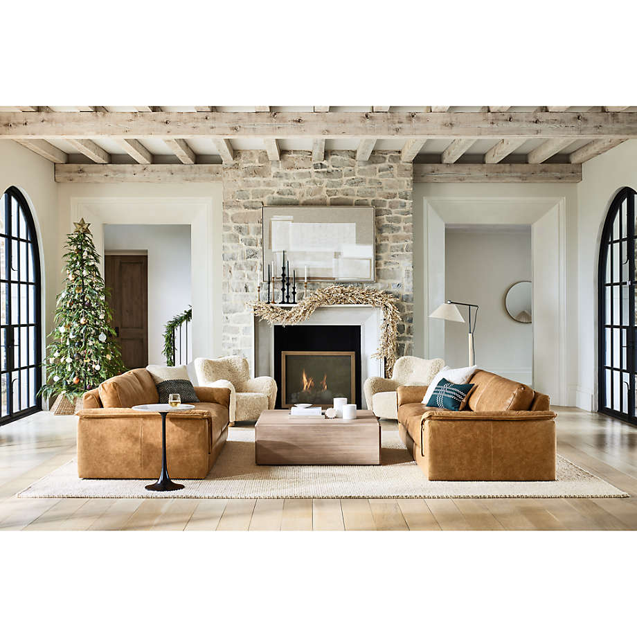 Troupe Square Pine Wood Coffee Table thumbnail 2