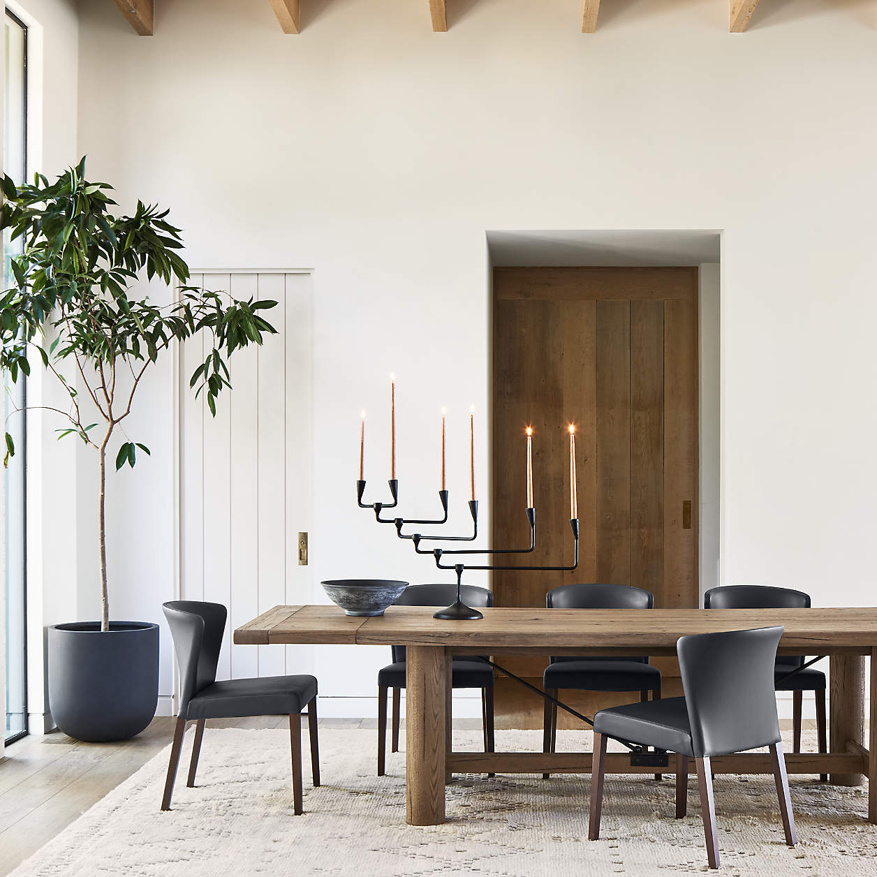 Breckenridge Weathered Extendable Dining Table thumbnail 2