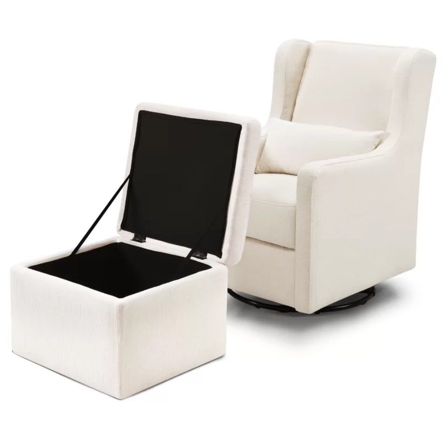 Adrian Swivel Ottoman thumbnail 2
