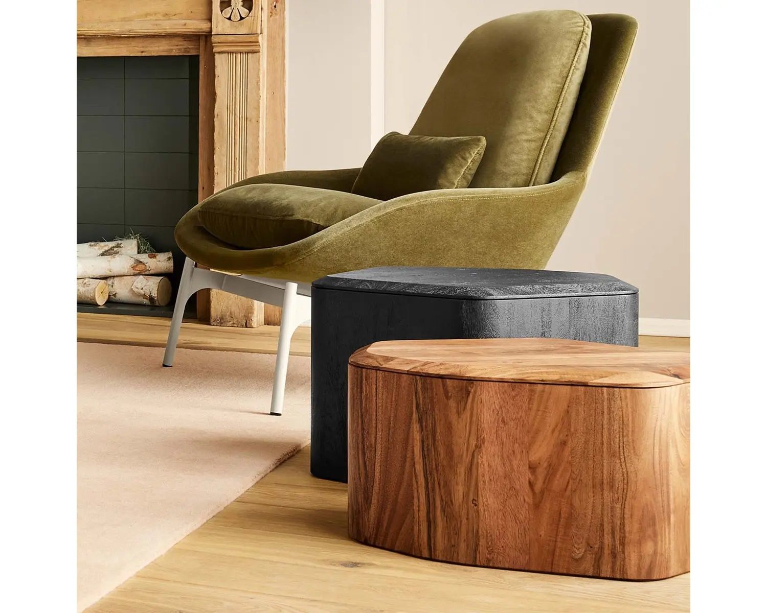 Hoard Medium Side Table with Storage thumbnail 2