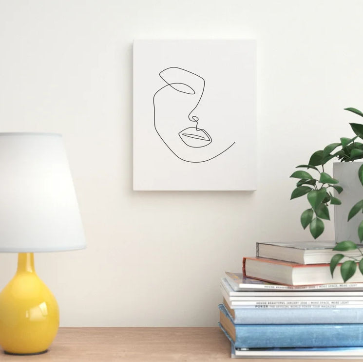 Minimalist Wall Art Home Decor 24x30 thumbnail 2