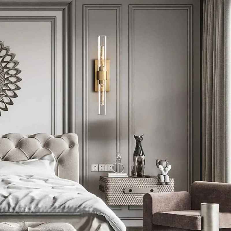Glass Shaded Ravelle Linear Wall Sconce thumbnail 2
