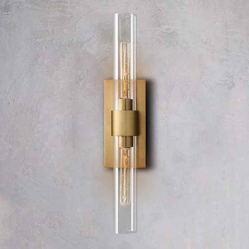 Glass Shaded Ravelle Linear Wall Sconce thumbnail 4