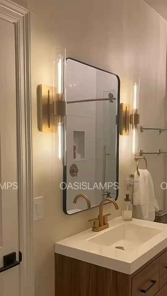 Glass Shaded Ravelle Linear Wall Sconce thumbnail 5