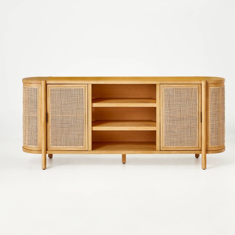 Portola Hills Caned Door TV Stand thumbnail 3