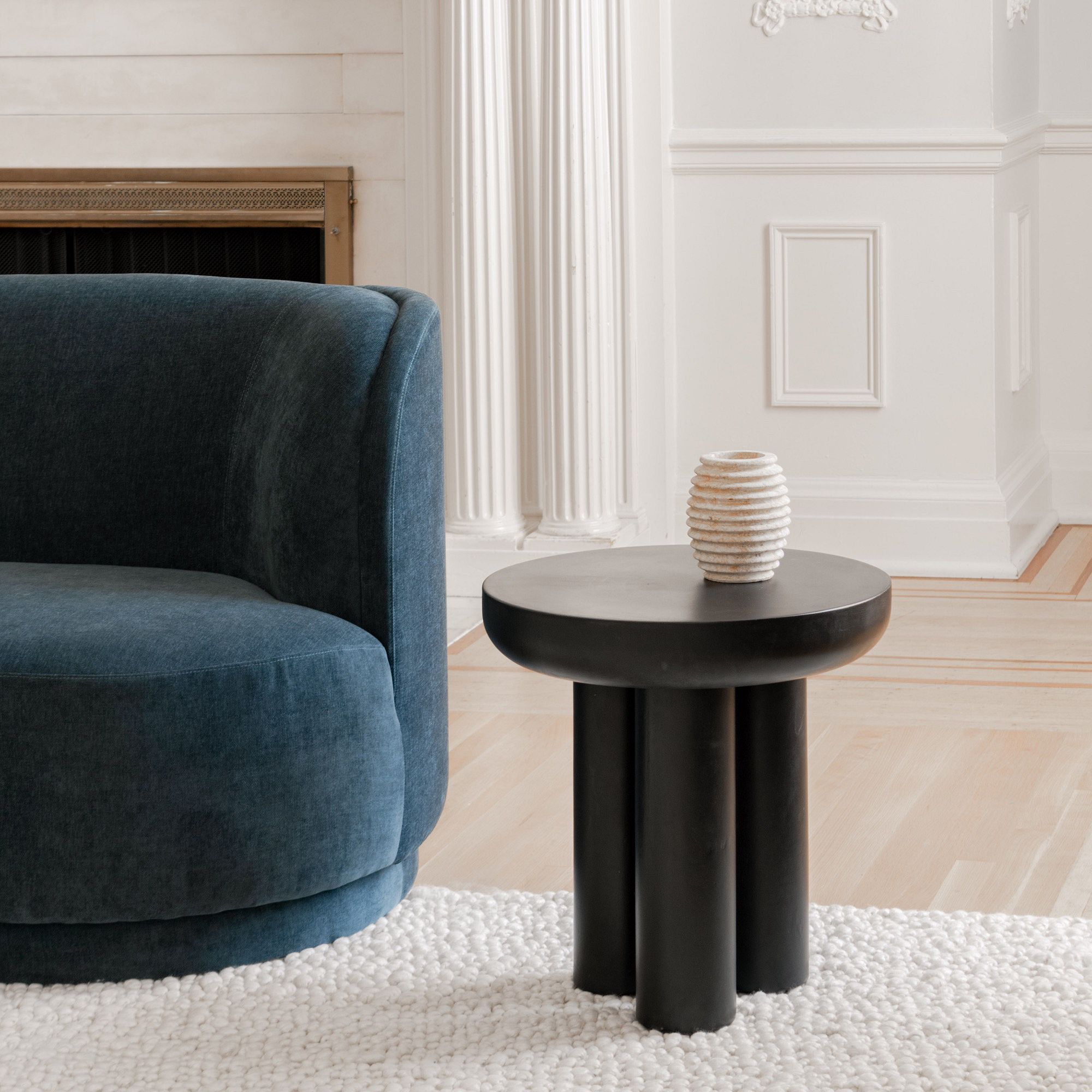Contemporary Concrete Side Table thumbnail 2
