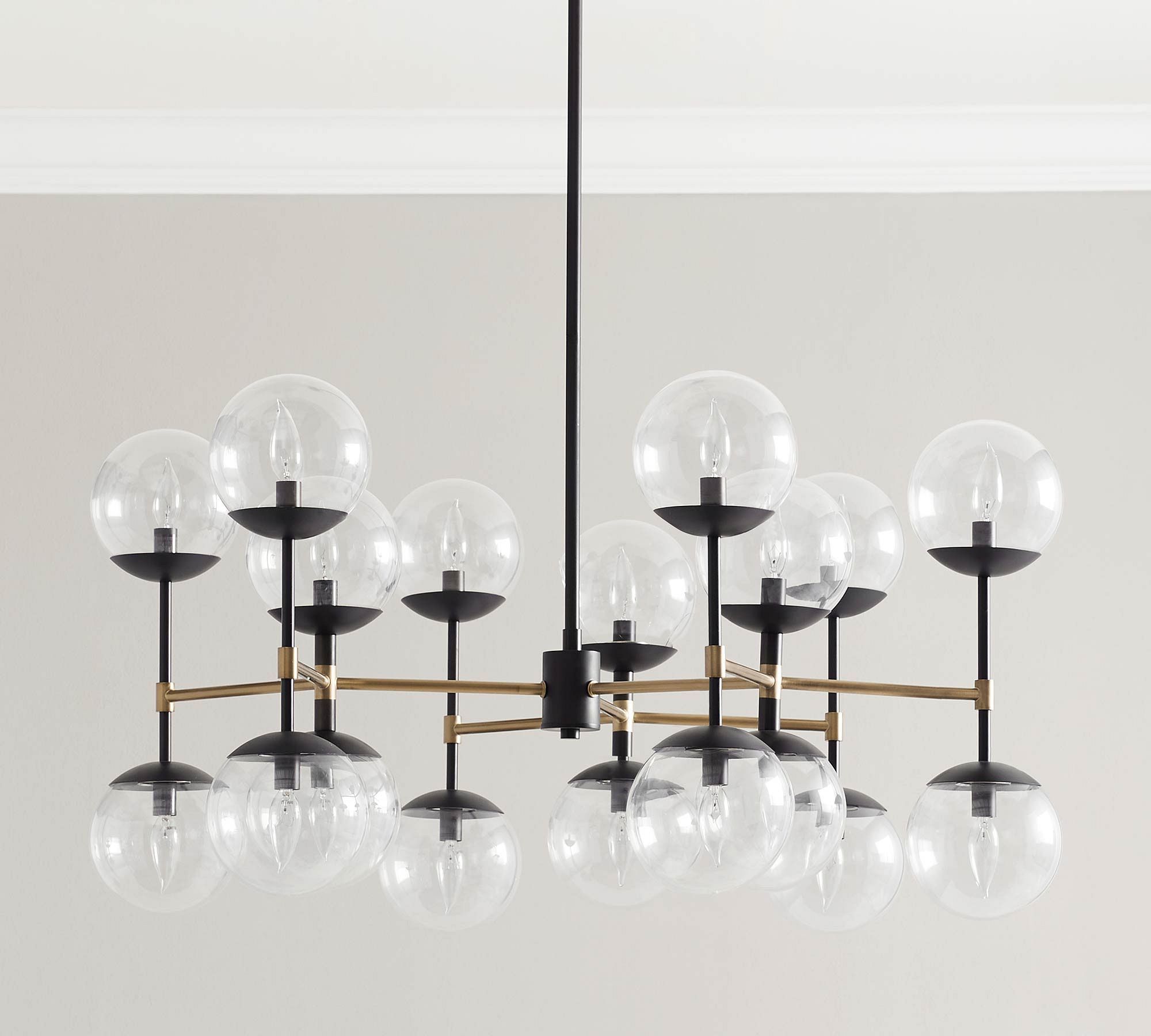 Reese Metal Round Chandelier thumbnail 3