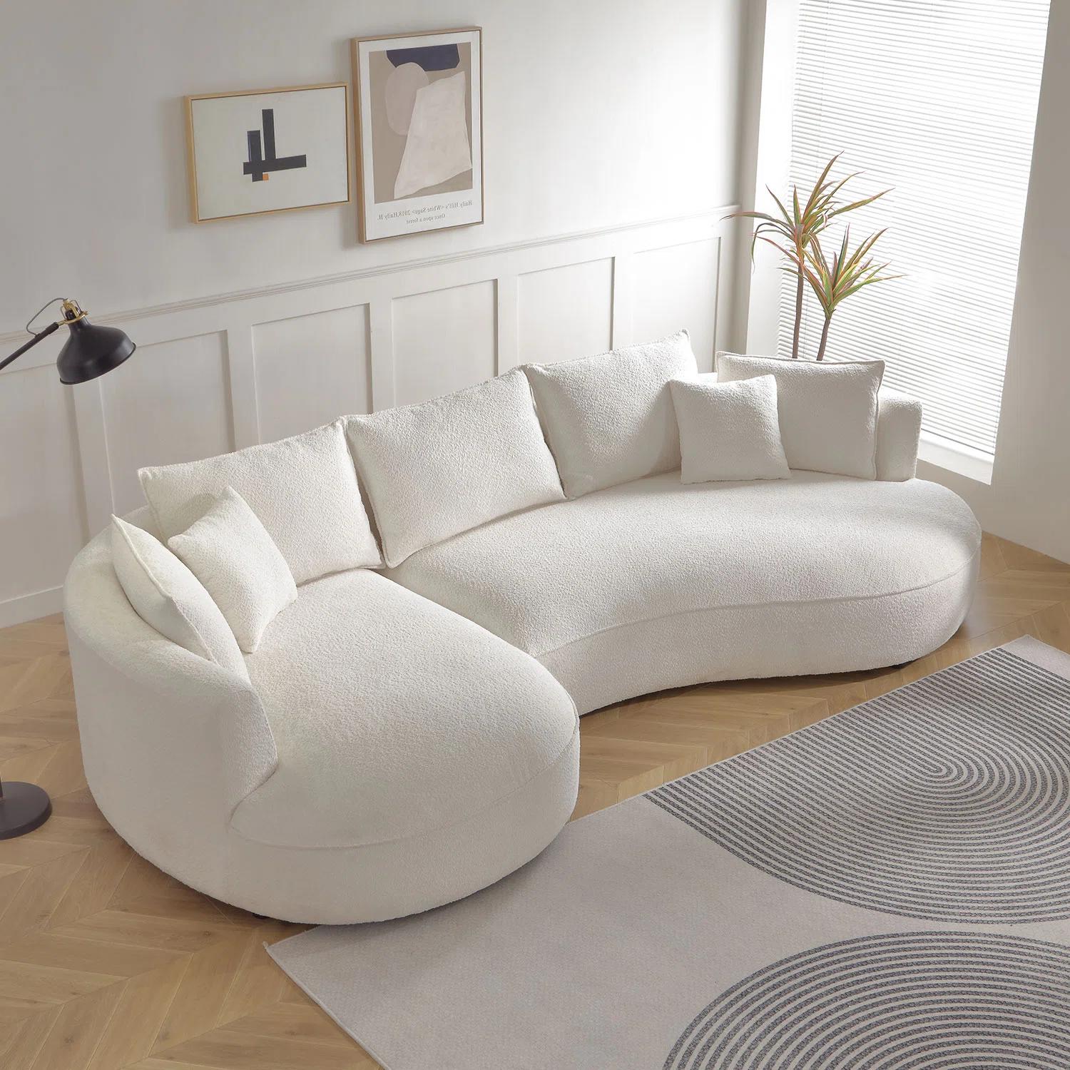 Devontez Upholstered Sectional Sofa thumbnail 2