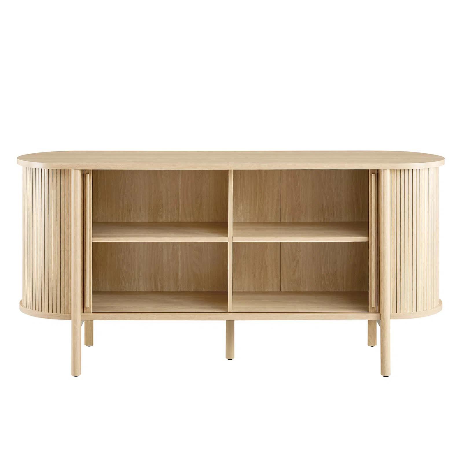 Concord 63" Curved Credenza thumbnail 5