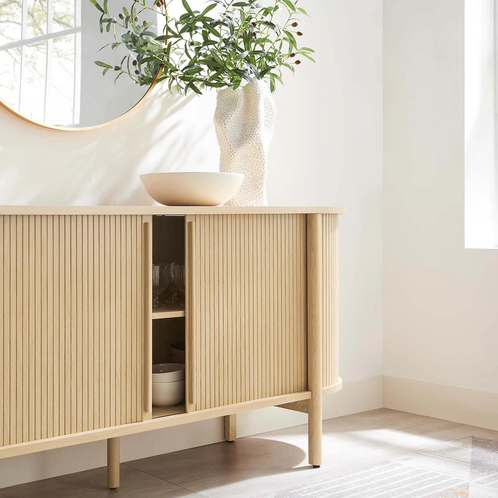 Concord 63" Curved Credenza thumbnail 8