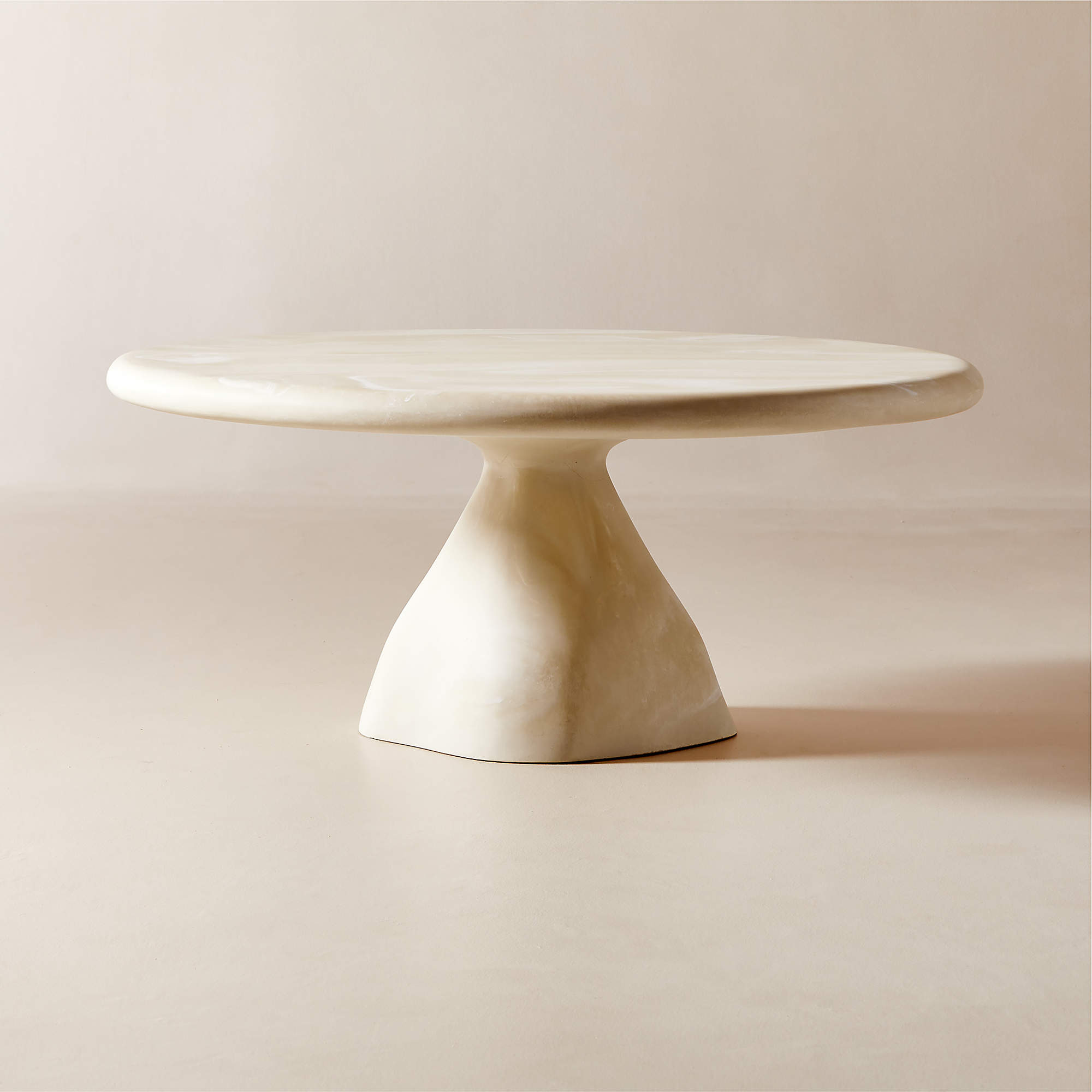 Santoro 53" Rectangular White Quartz Coffee Table thumbnail 2