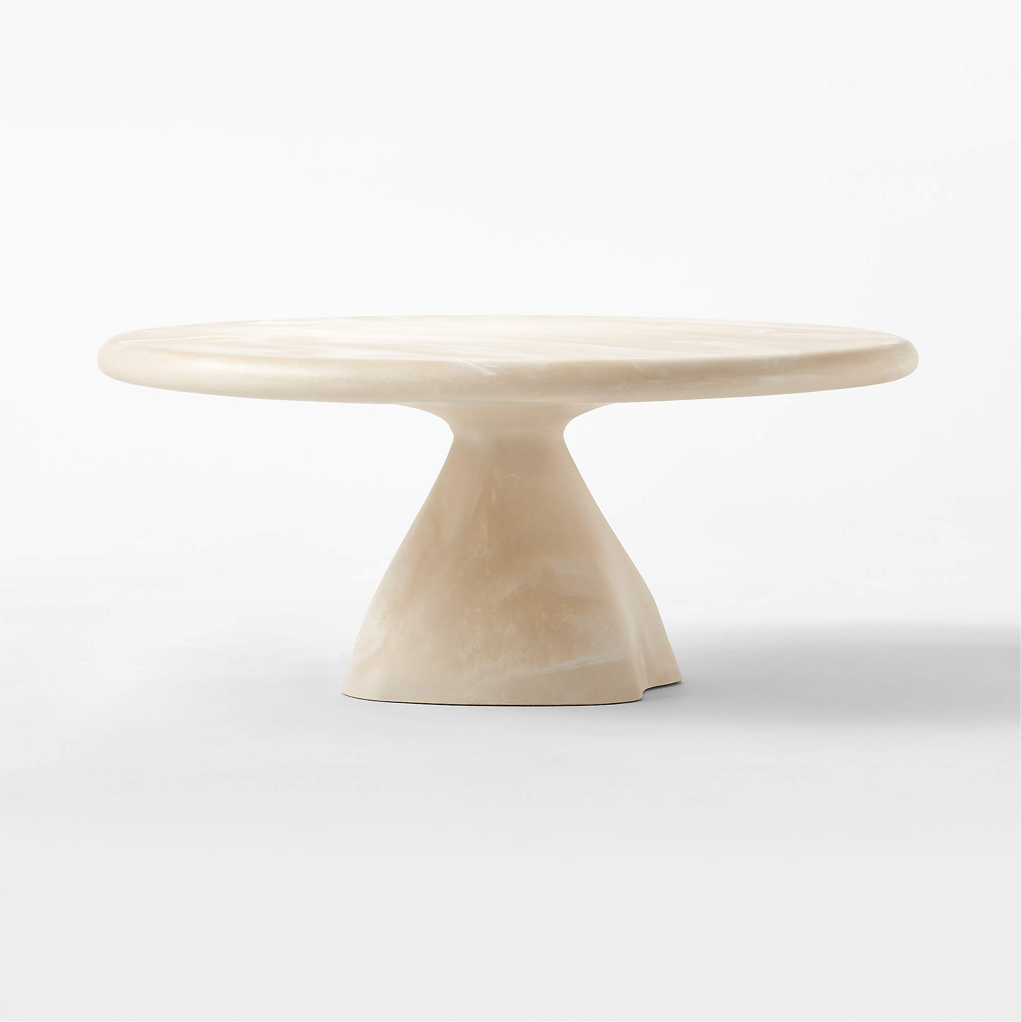 Santoro 53" Rectangular White Quartz Coffee Table thumbnail 3