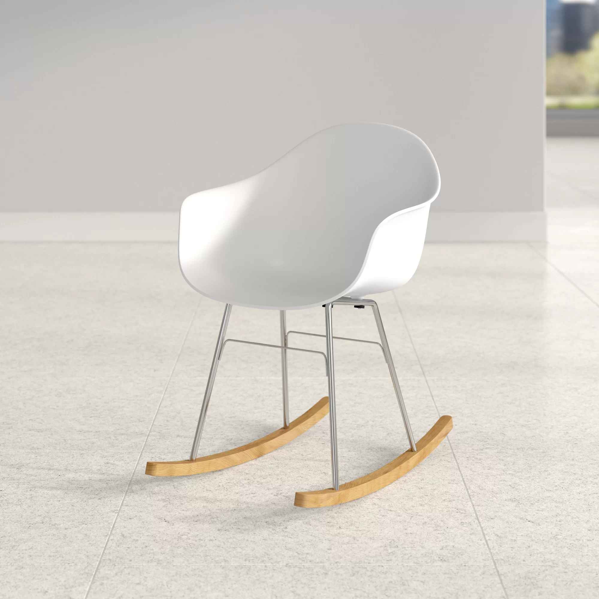 Dinjar Metal Rocking Chair thumbnail 4