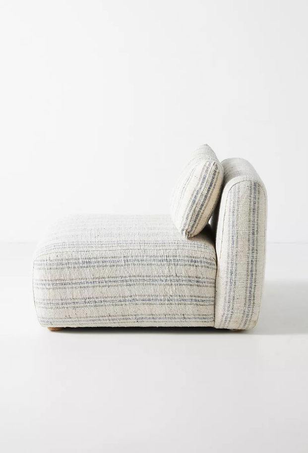 Boro Stripe Kori Modular Armless Chair thumbnail 4