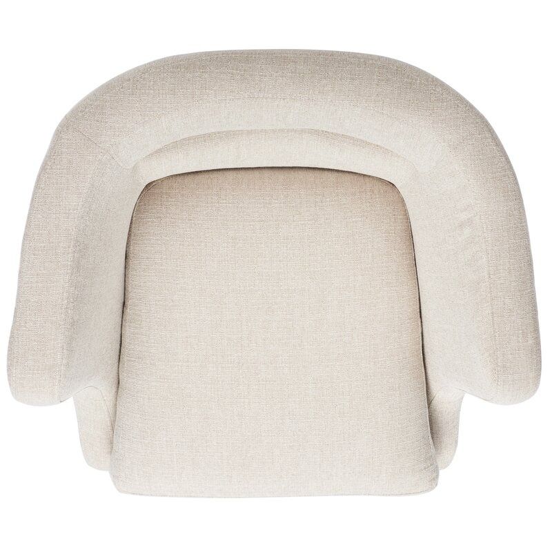 Arnelle Upholstered Swivel Barrel Chair thumbnail 3