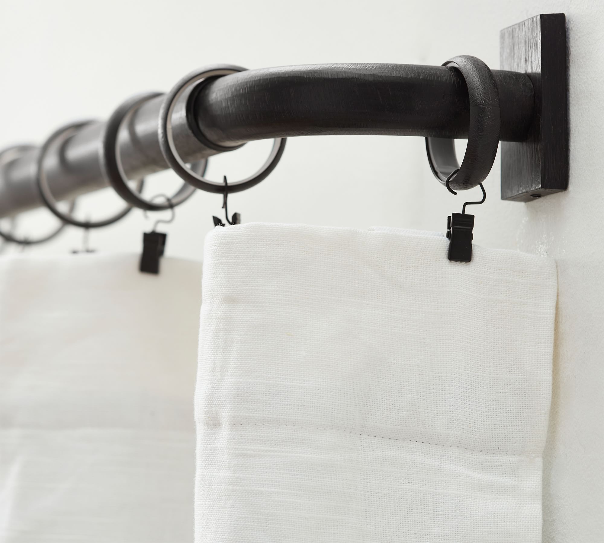 Hidden Connection Room Darkening Curtain Rod 60-108 thumbnail 2
