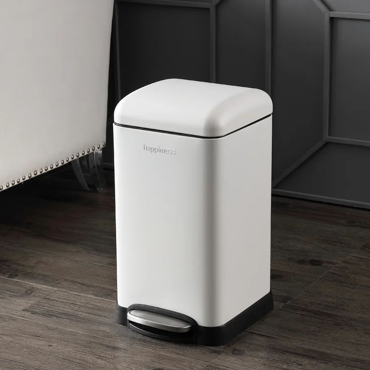 Betty Retro Steel Step On Trash Can thumbnail 4