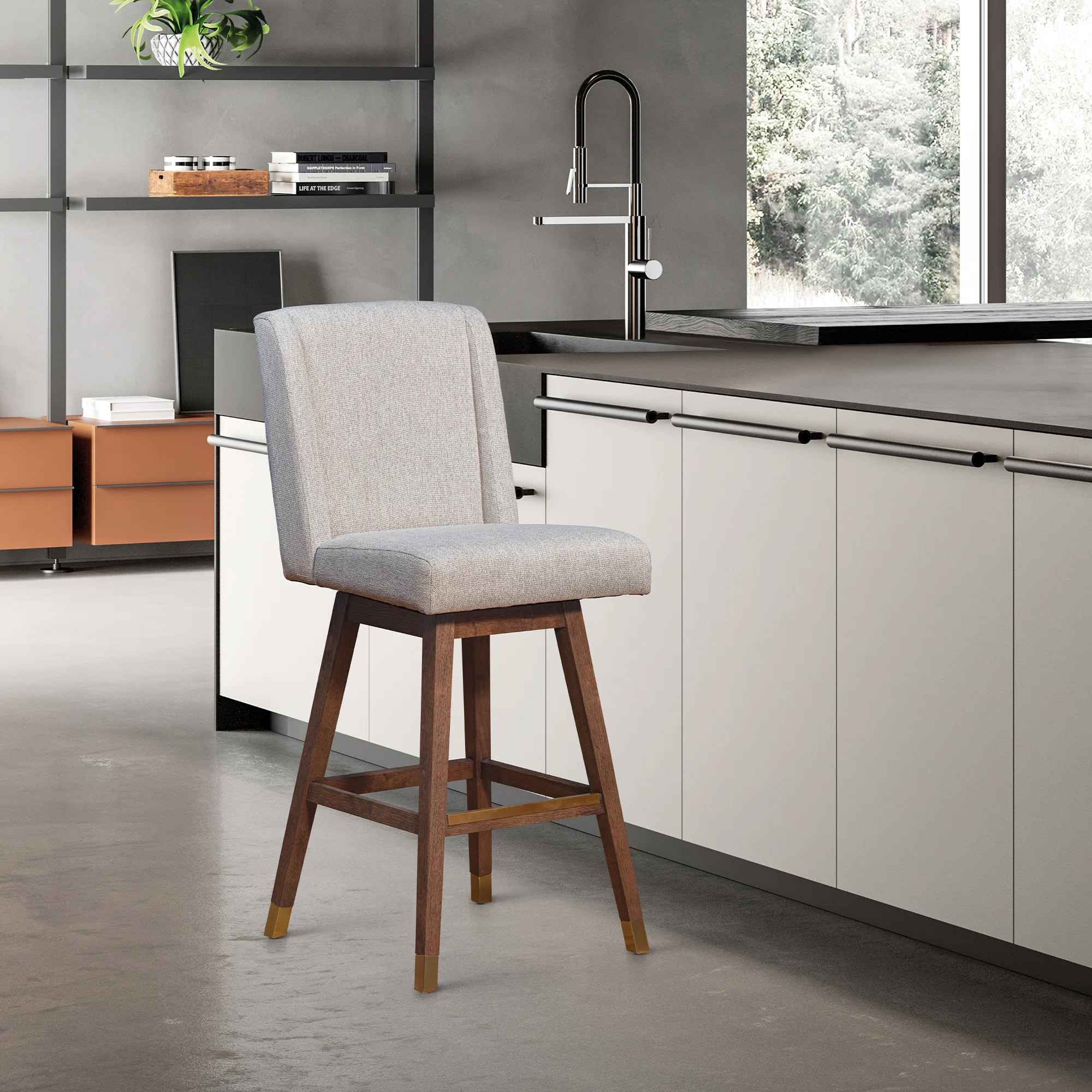 Albemarie Swivel Stool thumbnail 2