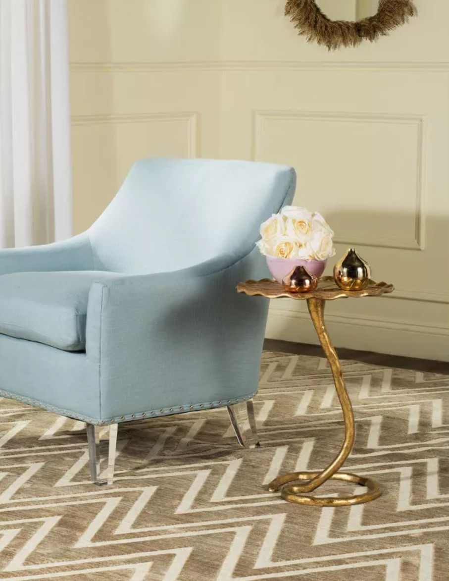 Justina Side Table Safavieh thumbnail 2