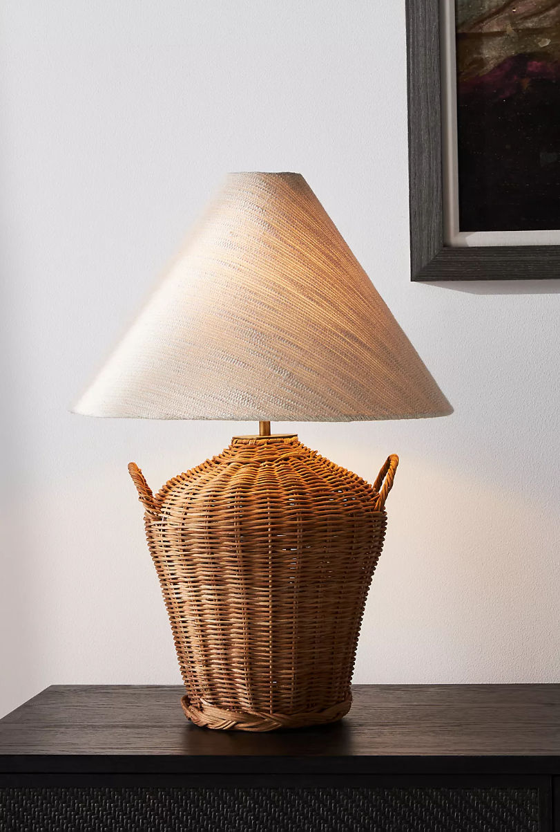 Hascombe Rattan Lamp Base thumbnail 3