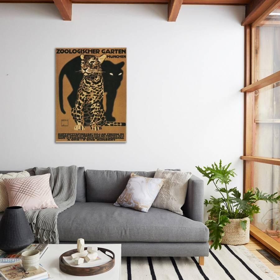 Leopard and Panther Munich Zoo Photo Frame thumbnail 2