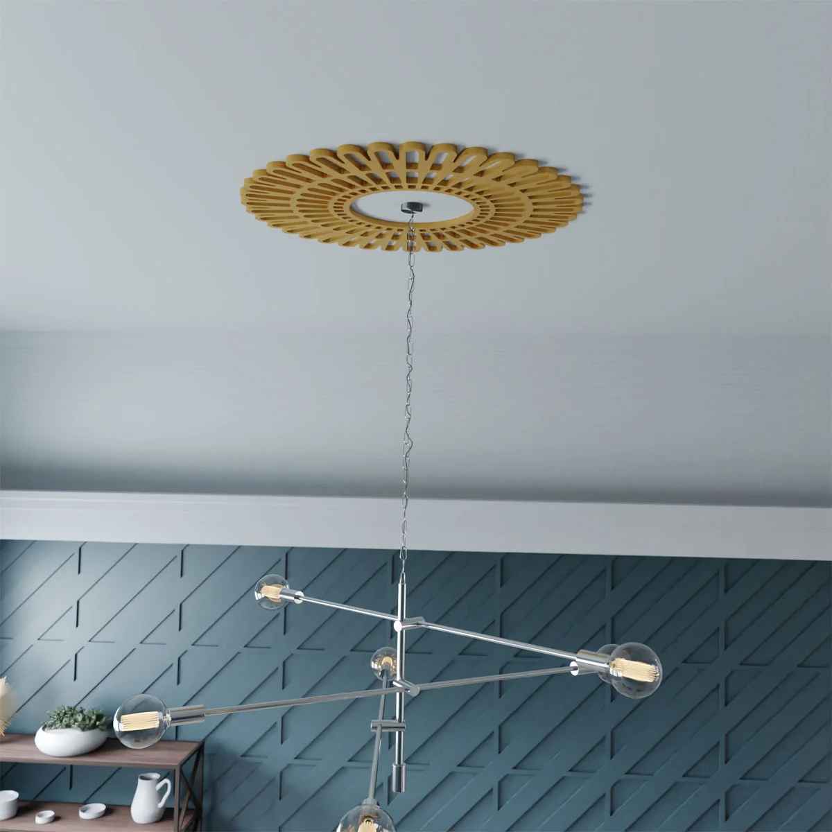 Cornelius Architectural Grade PVC Pierced Ceiling Medallion thumbnail 4