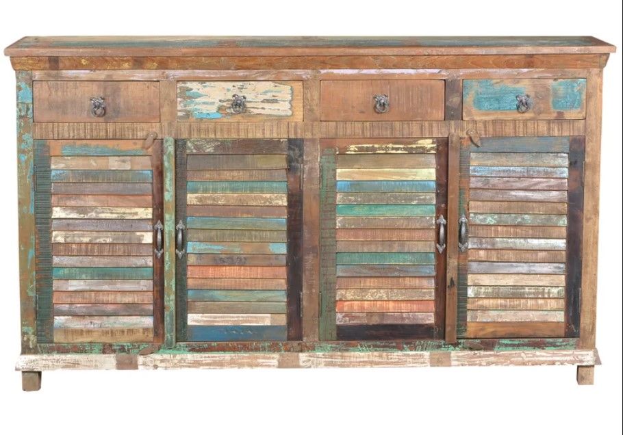 Eggleton 72'' Solid Wood Sideboard thumbnail 3