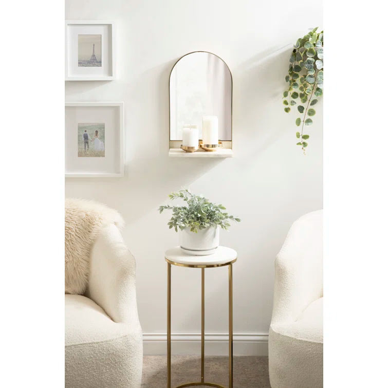 Cielo with Shelves Wall Mirror thumbnail 2