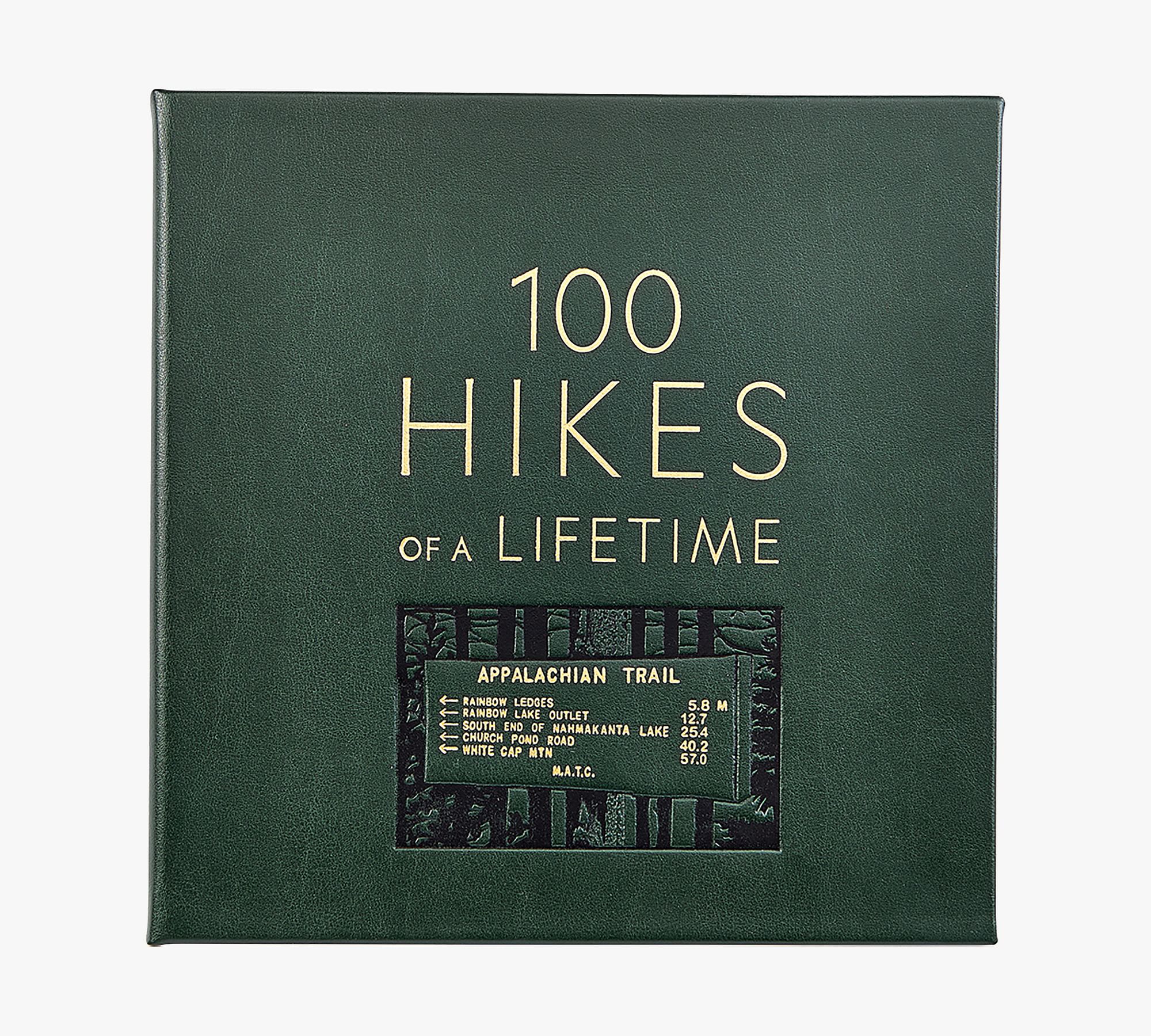 100 Hikes of A Lifetime Leather Bound Book thumbnail 2