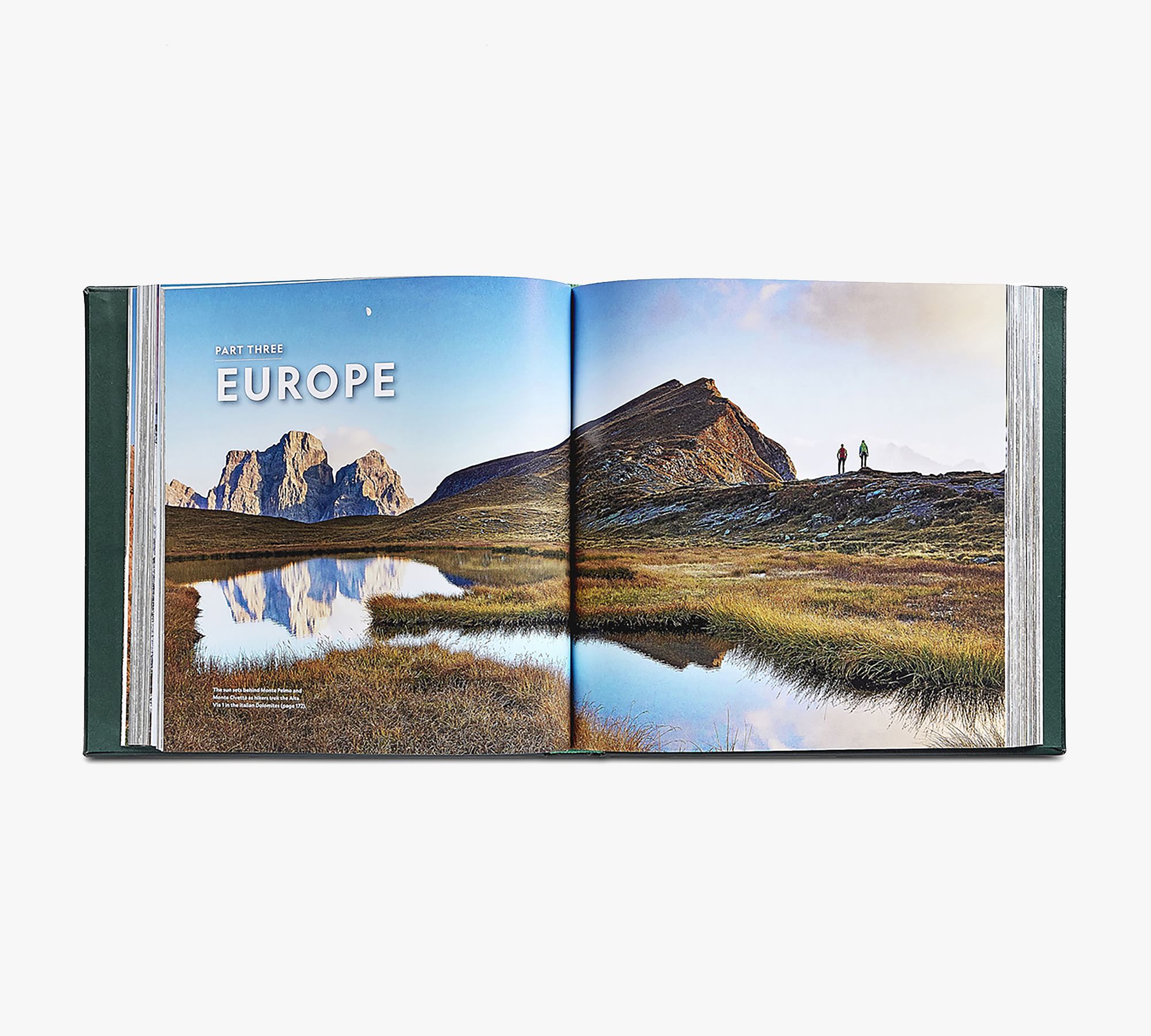 100 Hikes of A Lifetime Leather Bound Book thumbnail 3