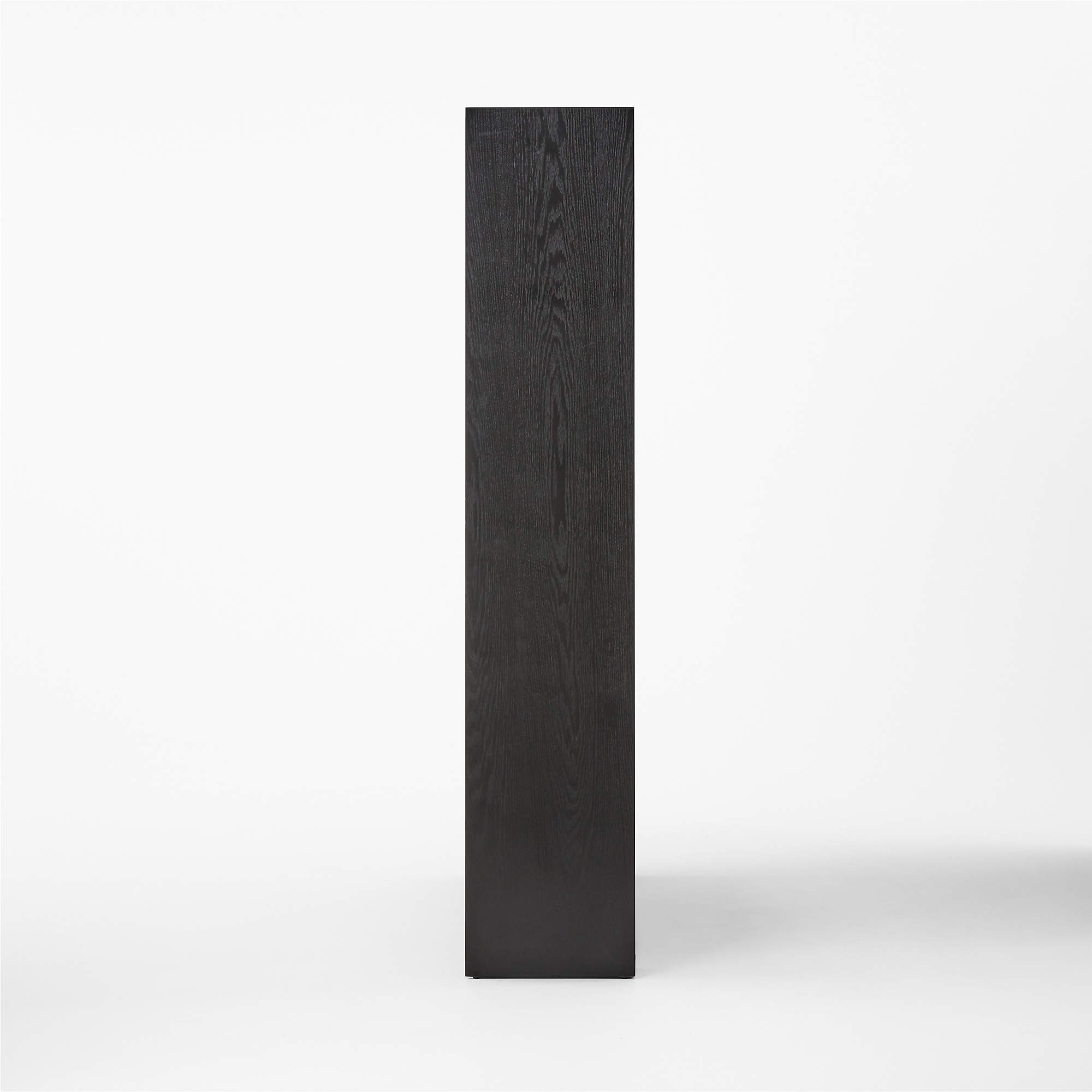 Genova Black Ebonized Oak Bookcase thumbnail 4