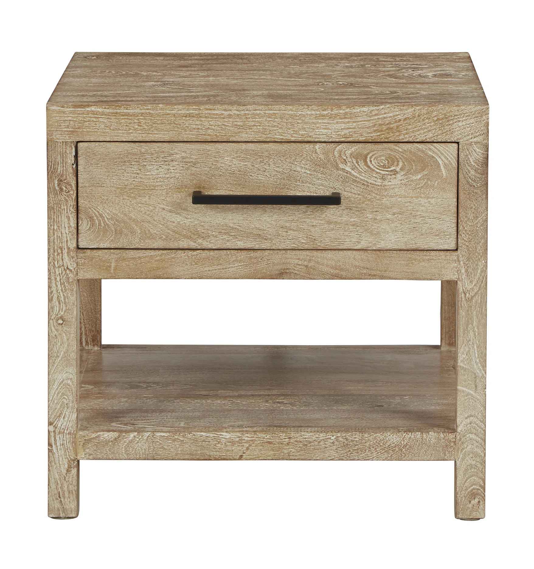 Belenburg Solid Wood End Table with Storage thumbnail 3